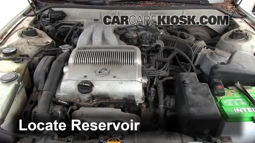 1993 Lexus ES300 3.0L V6 Windshield Washer Fluid